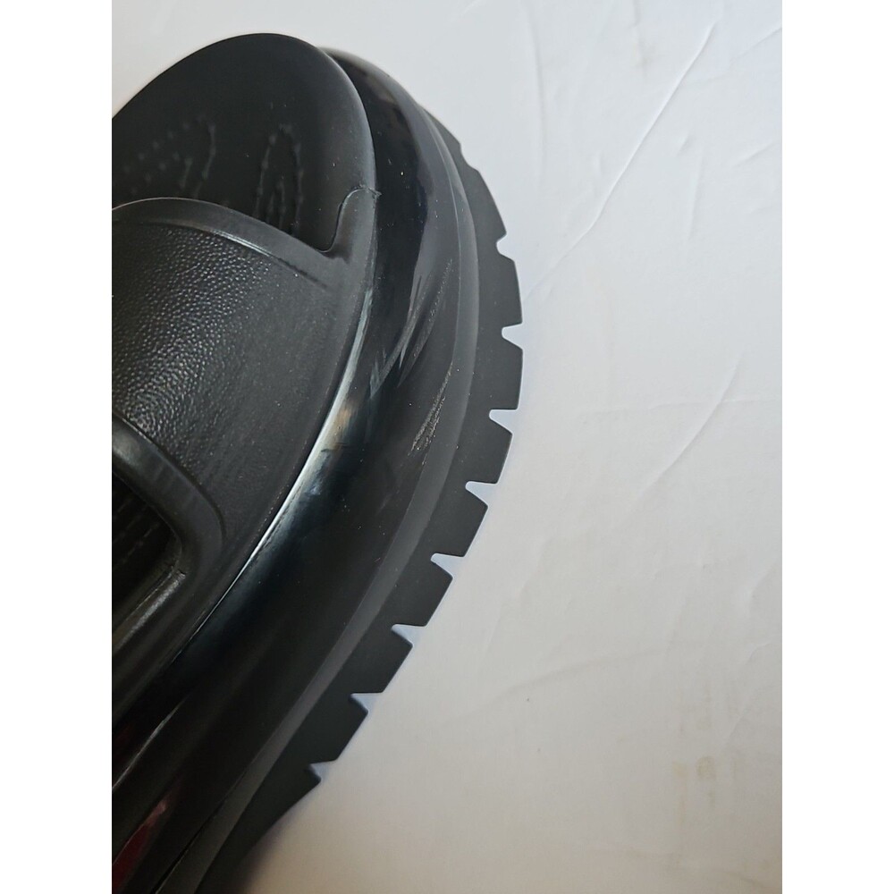 Crocs Classic Mega Crush Black Platform Sandals US 6 - Picture 9 of 9